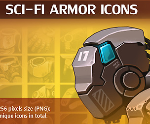 Sci-Fi Armor Icons