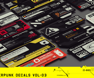 Cyberpunk Decals Vol 03
