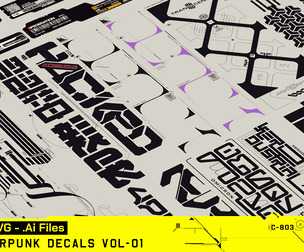 247 Cyberpunk Decals Vol 01