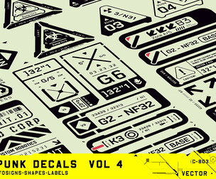 Cyberpunk Decals Vol 4