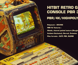 Hitbit Retro Game console