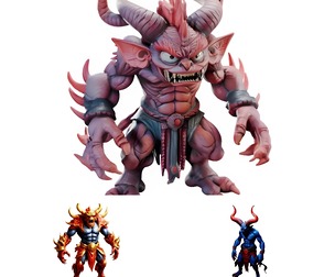 Demon Lords Collection - Fantasy Character Series
