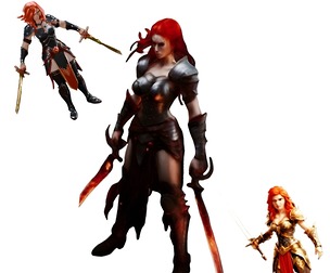 Flameblade Warrior