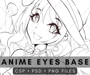Anime Eyes base