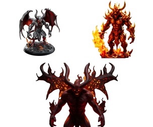 Infernal Demon Lord Collectible Figure Series