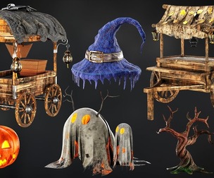 Halloween Bundle / +40 Objects