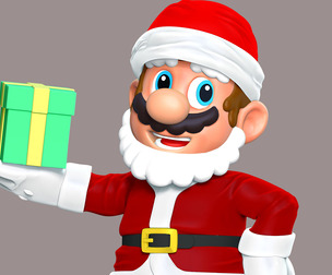 Mario Santa - Merry Christmas