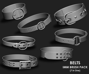 Belts Collection IMM Brush Pack (7 in One) vol. 1