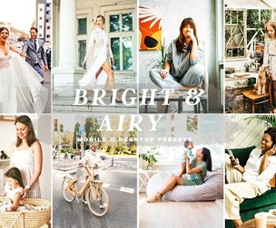 10 Bright & Airy Lightroom Presets