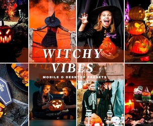10 Witchy Vibes Lightroom Presets