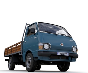Toyota Hiace Pickup Truck 1977 Wood box