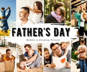 10 Father's Day Lightroom Presets