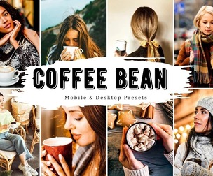 10 Coffee Bean Lightroom Presets