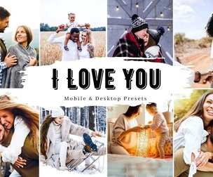 10 Bright I Love You Lightroom Presets