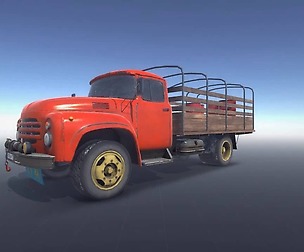 Zils Russian Truck PBR