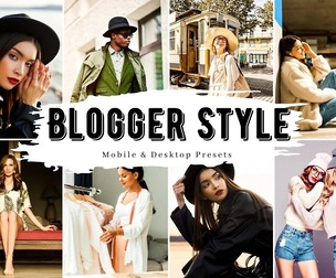 10 Blogger Style Lightroom Presets