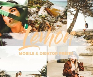 10 Light Lemon Lightroom Presets