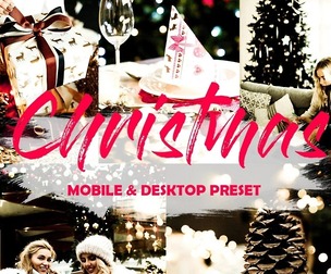 10 Christmas Lightroom Presets