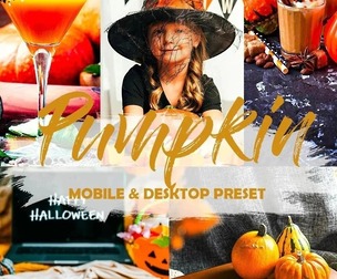 10 Pumpkin Lightroom Presets