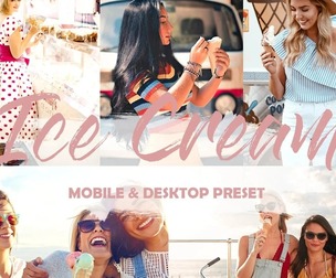 10 Ice Cream Lightroom Presets