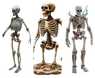 Poseable Skeleton Figurine