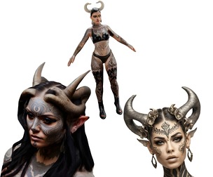 Mystic Demon Queen Figure