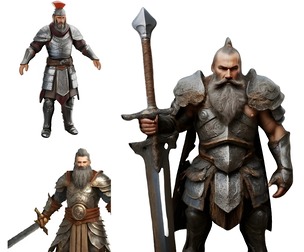 Warrior Guardian Miniatures