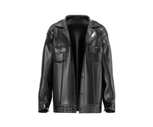Men 3D Leather Jacket | Marvelous | Blender
