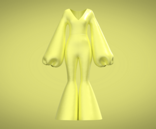 Fashion Dance Catsuit | Marvelous | Blender