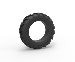 Tractor tire 29 Scale 1:25