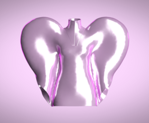 Heart Dress | Marvelous | Blender