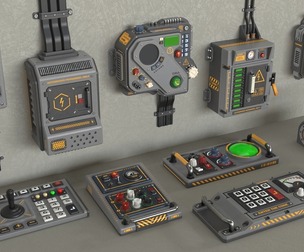 Control Panel 2 - 10 pieces