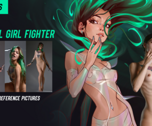 800 Rebel Girl Fighter Reference Pictures
