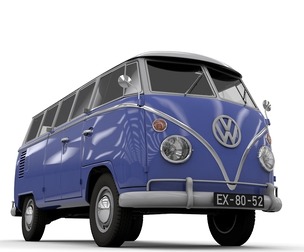 Volkswagen T1 Tranporter Deluxe 13 Windows 1967