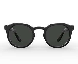 Unisex Round Lens Sunglasses model
