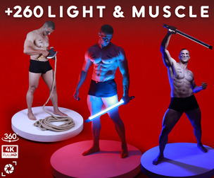 +260 Light & Muscle References Pictures - Vol 01