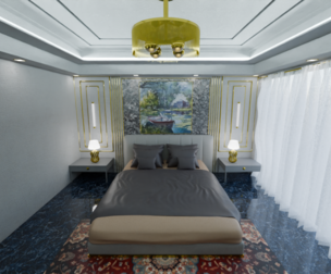 3D Bedroom Model