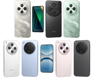 Xiaomi Poco C75 and Oppo Find X8