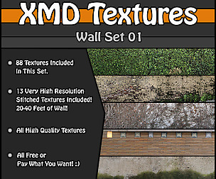 XMD Textures - Walls