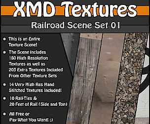 XMD Railroad Textures