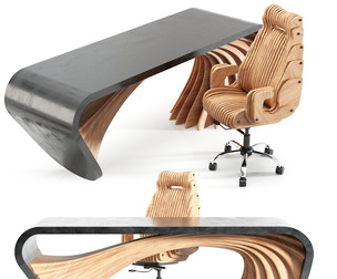 Parametric Office Furniture Set