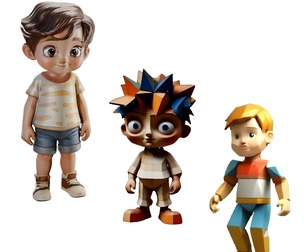 Little Adventurers Collection - Stylized Children Characters