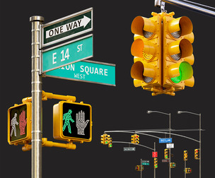 Traffic Light Set 01