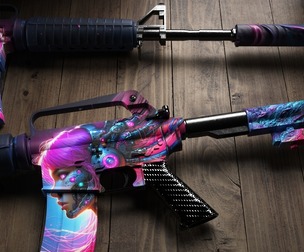 M4A1 gun for csgo 2 workshope