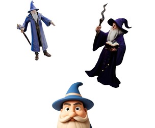 Magical Wizard Collection - Character Series