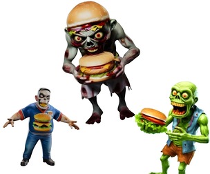 Zombie Burger Buddies