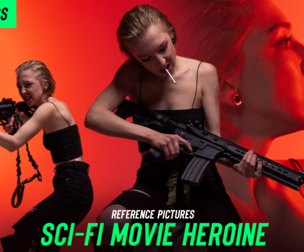 490+ Sci-Fi Movie Heroine Poses Pt. I