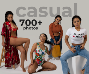700+ Casual Poses Different Сlothes - Reference Pictures