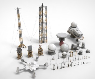 Sci-Fi antenna collection 1