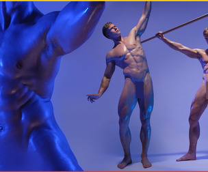 An Adonis -  Reference Photo Pack For Artists 301 JPEGs noAI